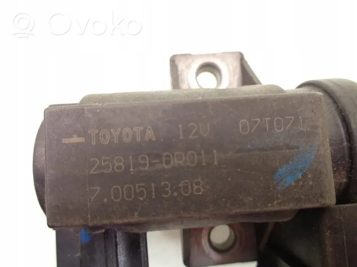 Toyota Auris 150 Turboahtimen magneettiventtiili 25819-0R011