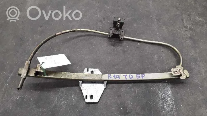 Renault 19 Rear door window regulator with motor 