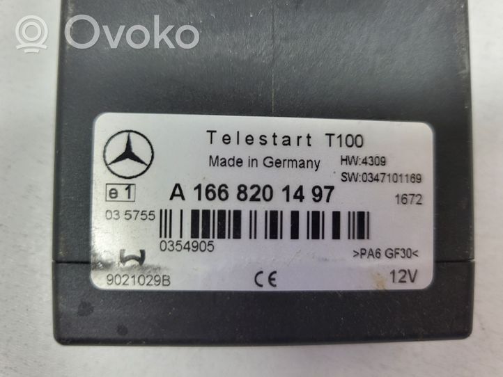 Mercedes-Benz E W212 Muut ohjainlaitteet/moduulit A1668201497