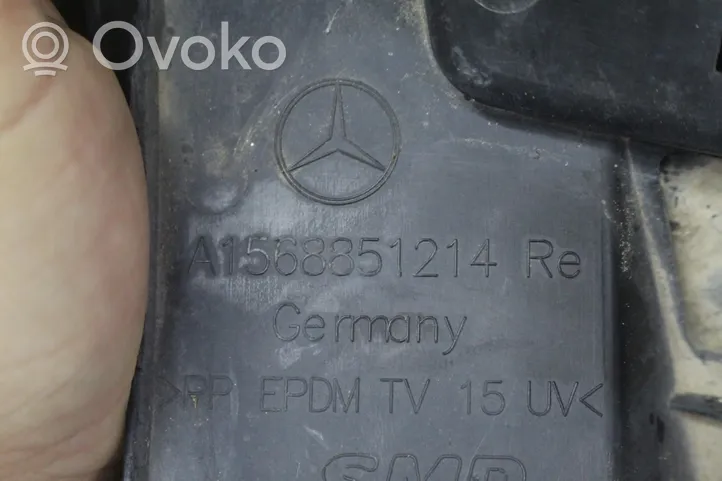 Mercedes-Benz E AMG W210 Rivestimento del pannello parte angolare del paraurti posteriore 