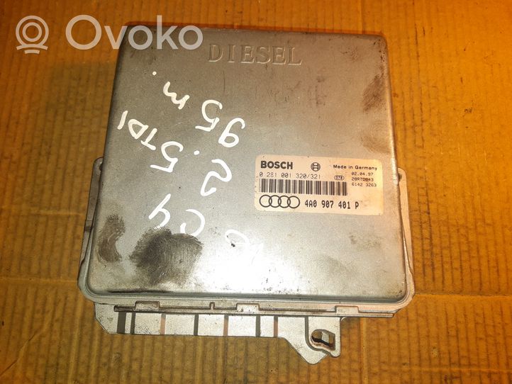 Audi A6 S6 C4 4A Variklio valdymo blokas 0281001320321