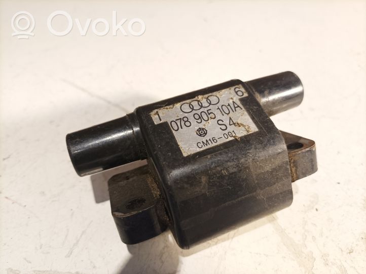 Audi A6 S6 C4 4A High voltage ignition coil 078905101A