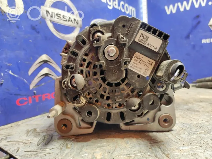 Volkswagen PASSAT Generatore/alternatore 03L903023G