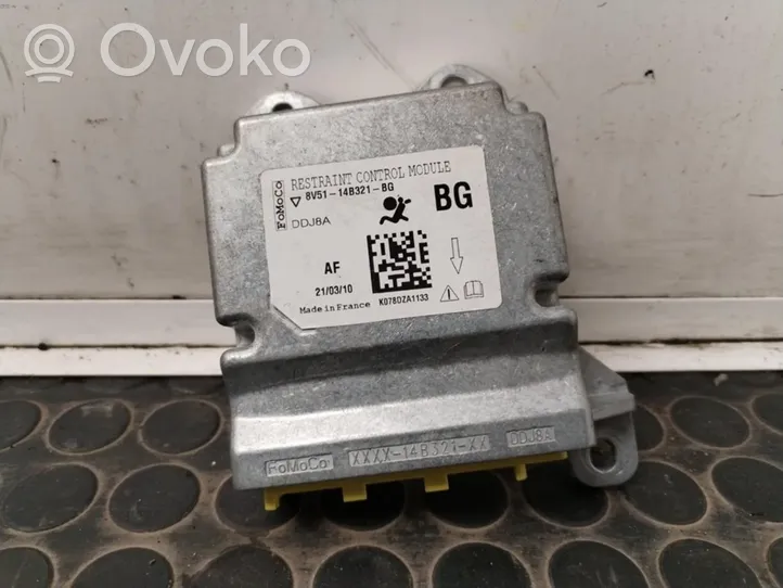 Ford Fiesta Module de contrôle airbag 8v51-14b321-bg