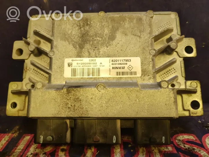 Renault Sandero I Calculateur moteur ECU 8201117953