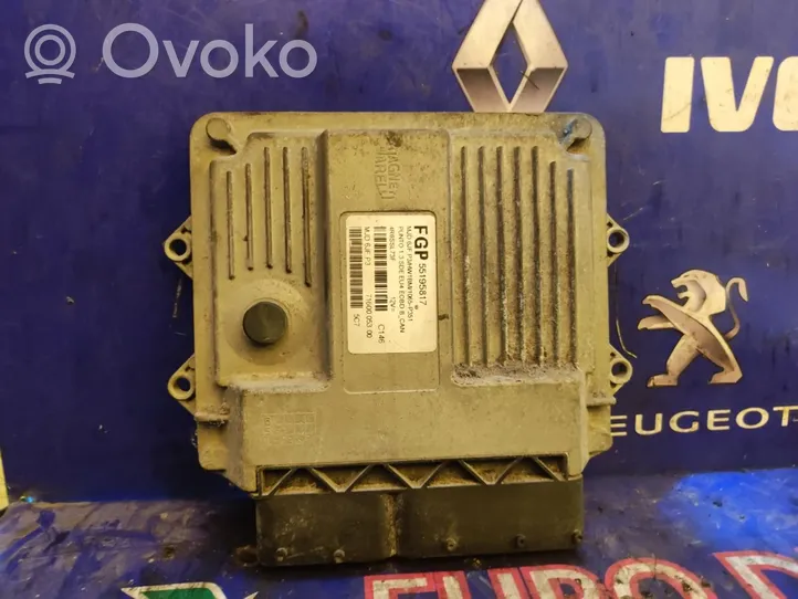 Fiat Punto (199) Calculateur moteur ECU 55195817