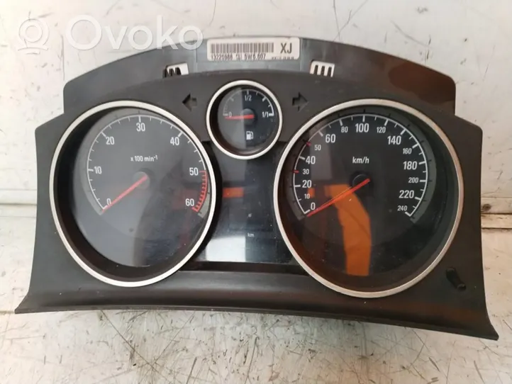 Opel Zafira B Compteur de vitesse tableau de bord 13225988