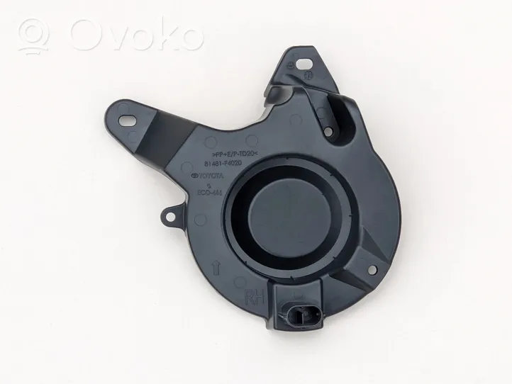 Toyota C-HR Griglia superiore del radiatore paraurti anteriore 81481-F4020