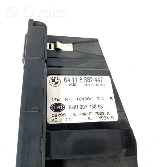 BMW 3 E46 Climate control unit 64118382447