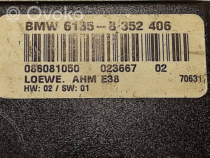 BMW 5 E39 Priekabos kablio valdymo blokas 8352406