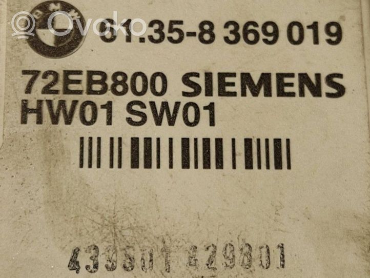 BMW 3 E46 Sterownik / Moduł haka holowniczego 8369019
