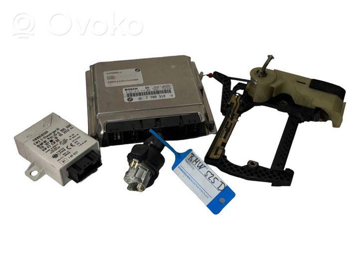 BMW 5 E39 Kit centralina motore ECU e serratura 7788310