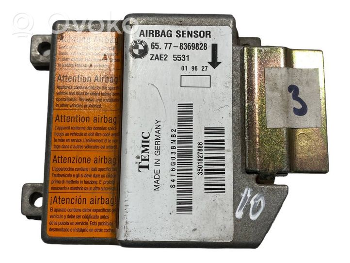 BMW 3 E36 Module de contrôle airbag 8369828