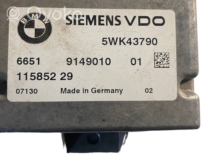 BMW 5 E60 E61 Camera control unit module 9149010