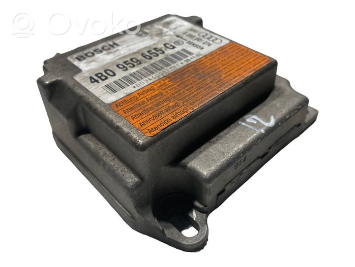 Audi A6 S6 C5 4B Module de contrôle airbag 4B0959655G