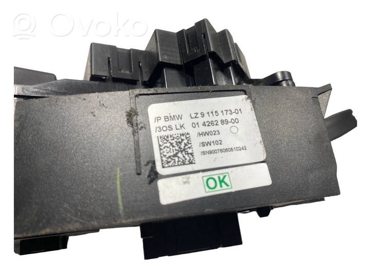 BMW 5 E60 E61 Leva/interruttore dell’indicatore di direzione e tergicristallo 9115183