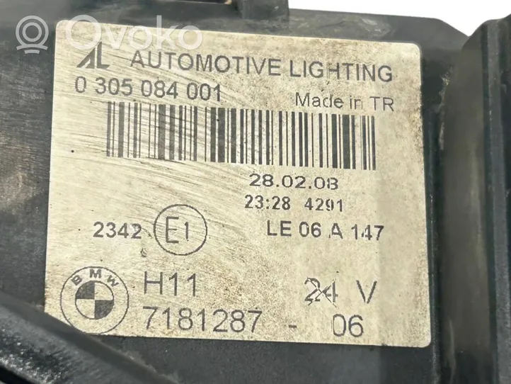 BMW 1 E81 E87 Światło przeciwmgłowe przednie 7181287