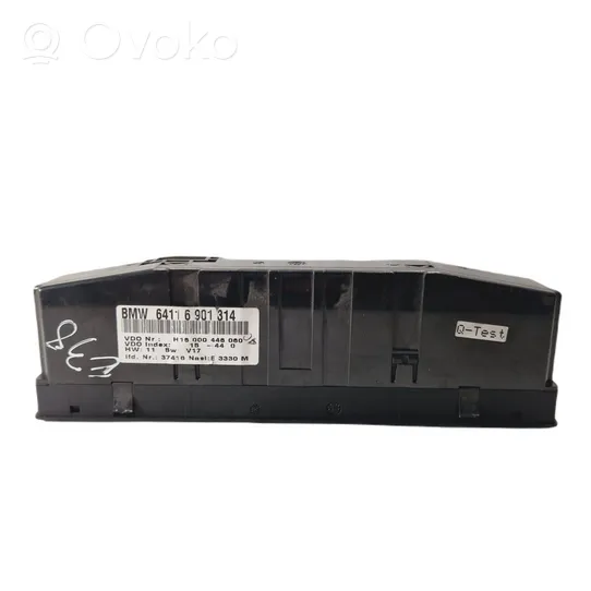 BMW 7 E38 Climate control unit 64116901314