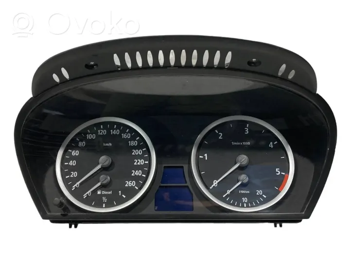 BMW 5 E60 E61 Compteur de vitesse tableau de bord 6983153