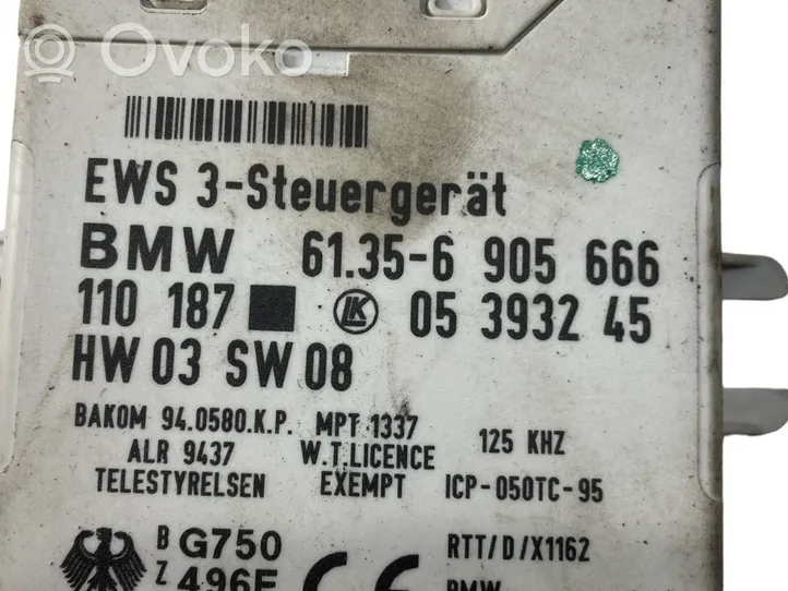 BMW 3 E46 Kit calculateur ECU et verrouillage 7508292