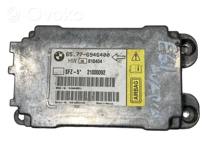 BMW 5 E60 E61 Module de contrôle airbag 6946400