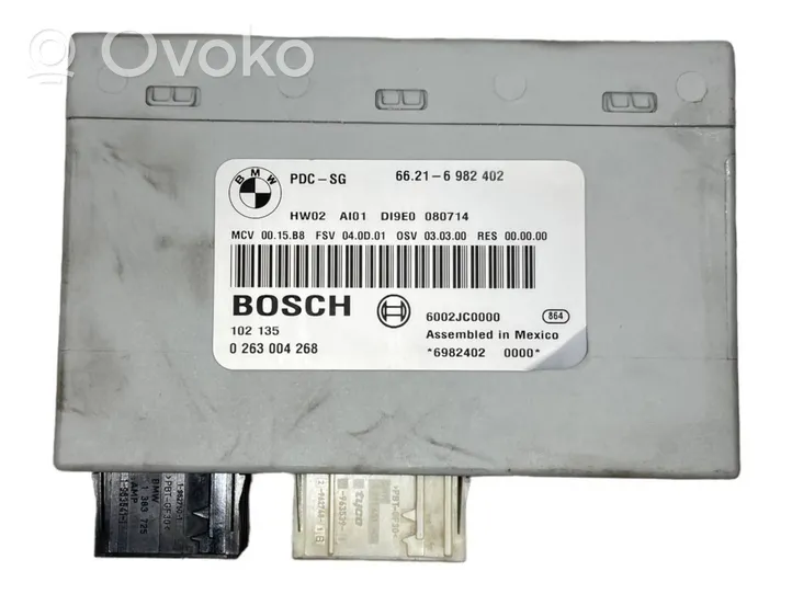 BMW 3 E90 E91 Pysäköintitutkan (PCD) ohjainlaite/moduuli 6982402