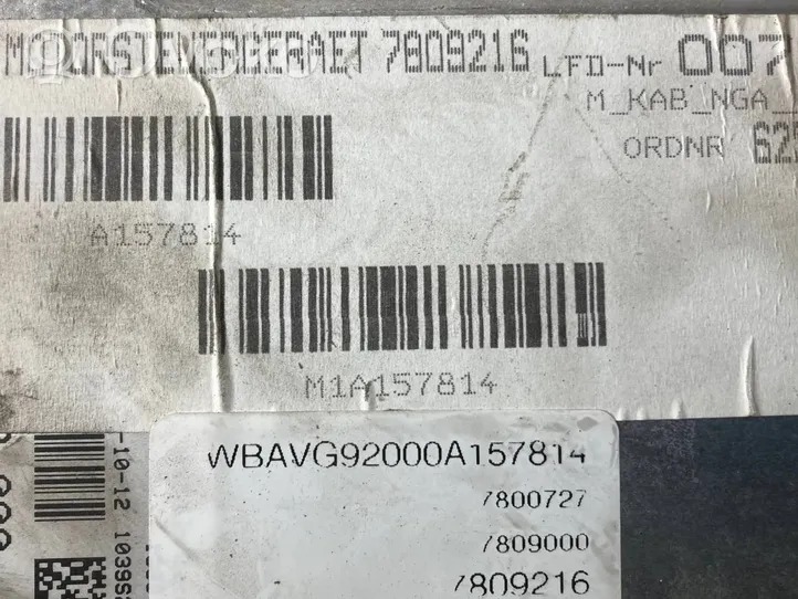 BMW 3 E90 E91 Kit centralina motore ECU e serratura 7809216