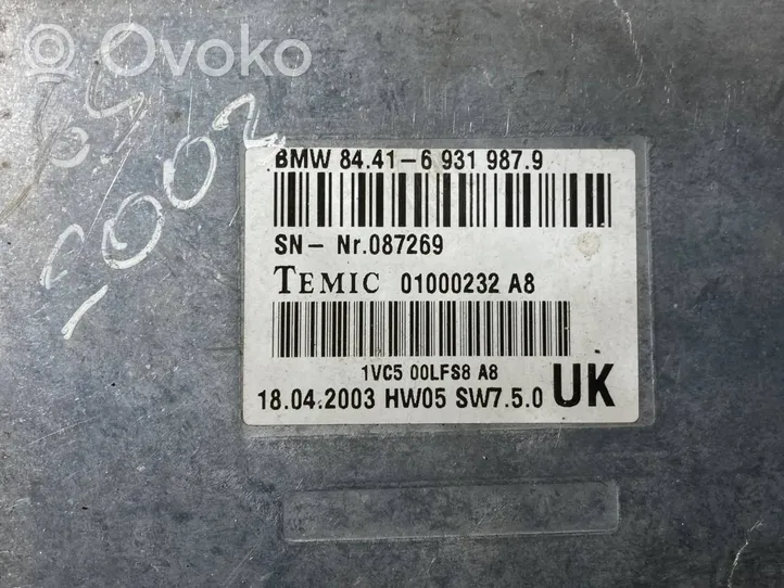BMW 7 E65 E66 Autres unités de commande / modules 6931987