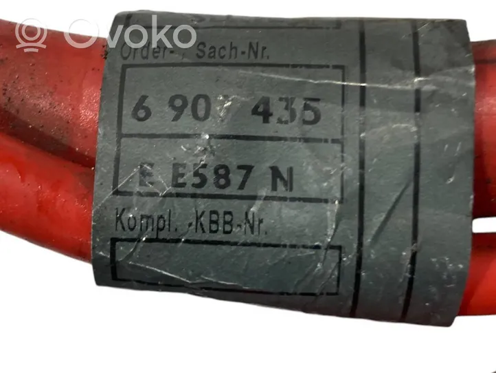 BMW 3 E46 Câble de batterie positif 6902226