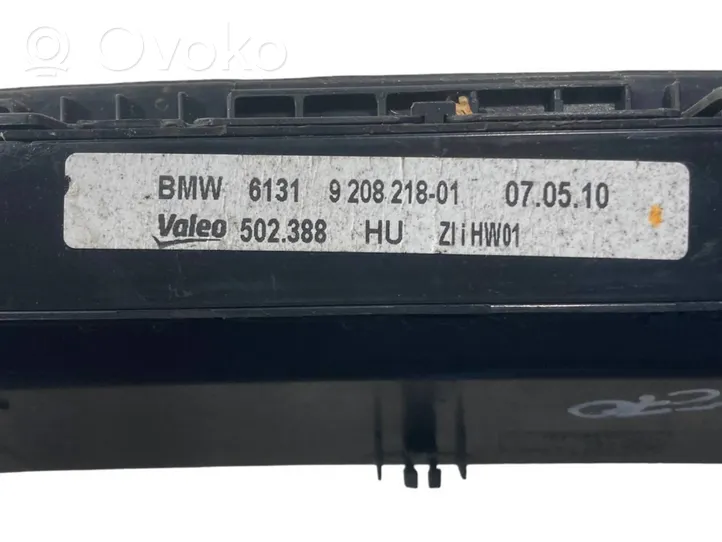 BMW X5 E70 Panel klimatyzacji 9227924