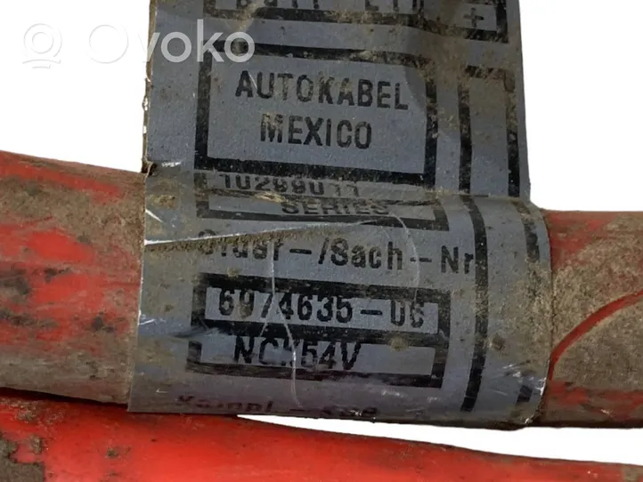 BMW X5 E70 Câble de batterie positif 6974635