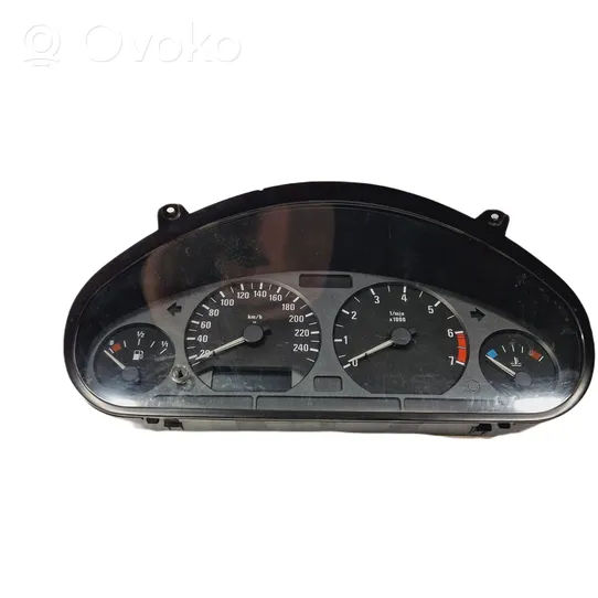 BMW 3 E36 Compteur de vitesse tableau de bord 62118371552