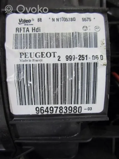 Peugeot 207 Scatola climatizzatore riscaldamento abitacolo assemblata 9649783980