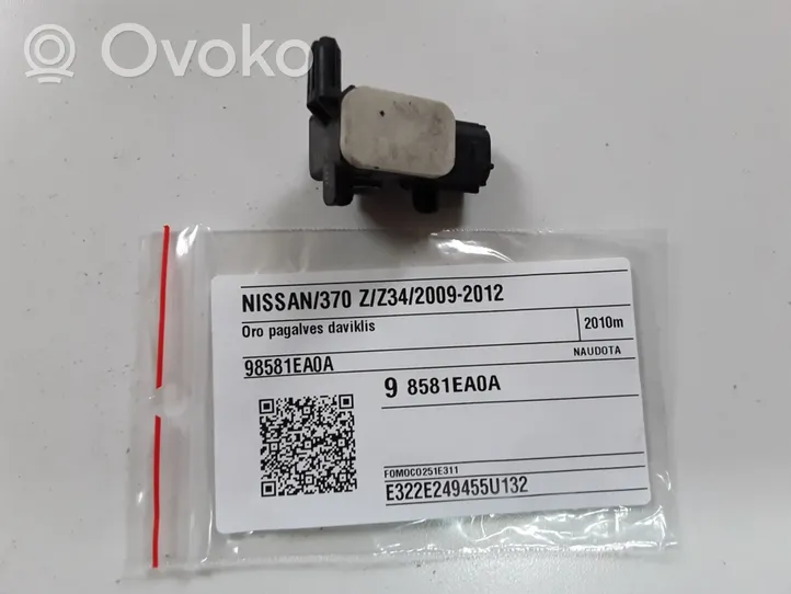 Nissan 370Z Sensore d’urto/d'impatto apertura airbag 98581EA0A