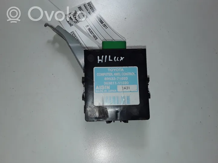 Toyota Hilux (AN10, AN20, AN30) Muut ohjainlaitteet/moduulit 8953371020