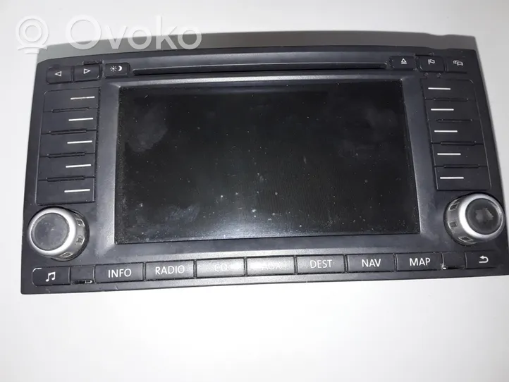 Volkswagen Touareg II Panel / Radioodtwarzacz CD/DVD/GPS 7L6035191H