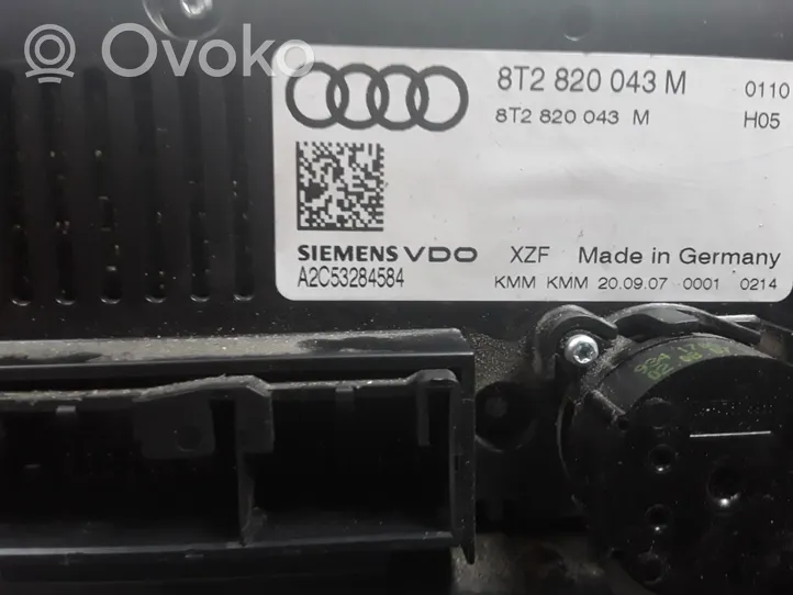 Audi A5 8T 8F Module unité de contrôle climatisation A2C53284584