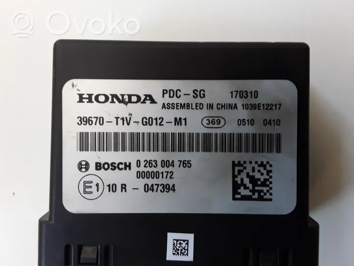 Honda CR-V Unité de commande, module PDC aide au stationnement 39670T1VG012M1