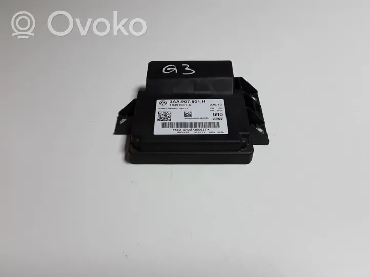 Audi Q3 8U Hand brake control module 3AA907801H