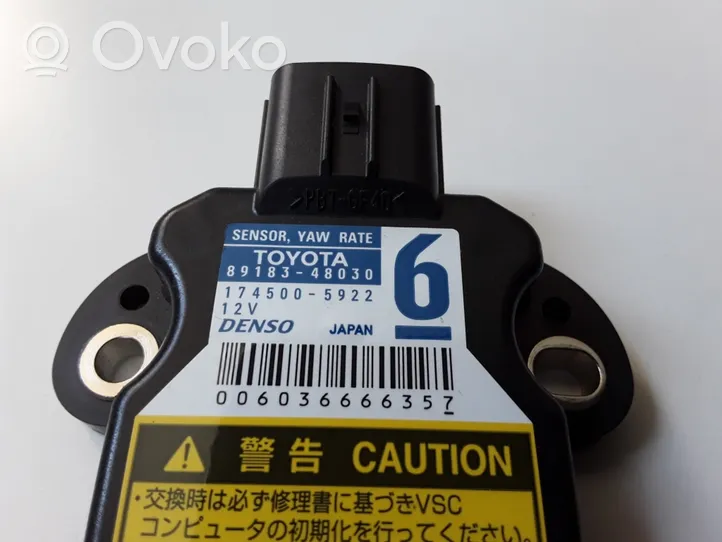 Toyota Prius (XW30) Capteur ESP 8918348030