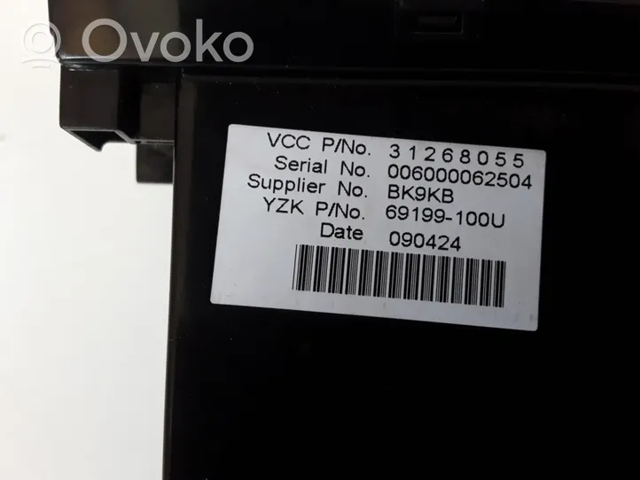 Volvo C30 Monitori/näyttö/pieni näyttö 31268055