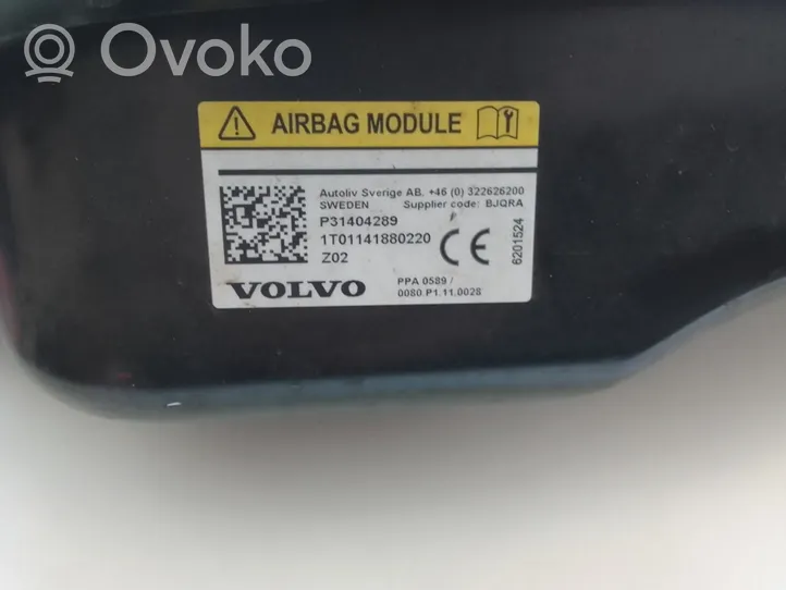 Volvo V40 Poduszka powietrzna Airbag dla pieszych 31404289