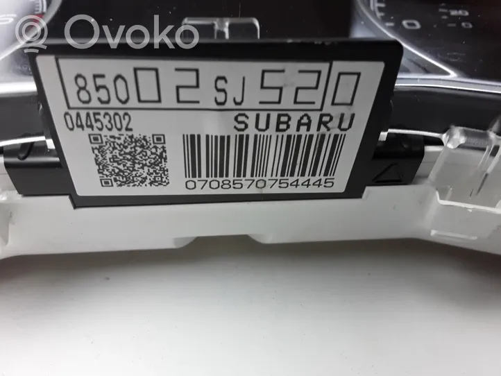 Subaru Forester SK Compteur de vitesse tableau de bord 85002SJ52