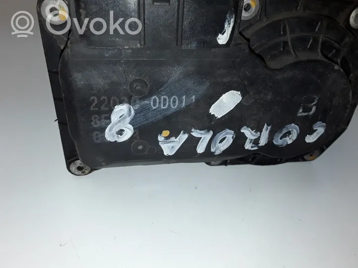 Toyota Corolla Verso AR10 Clapet d'étranglement 220300D011