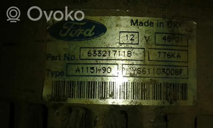 Ford Fiesta Generatore/alternatore 63321711B