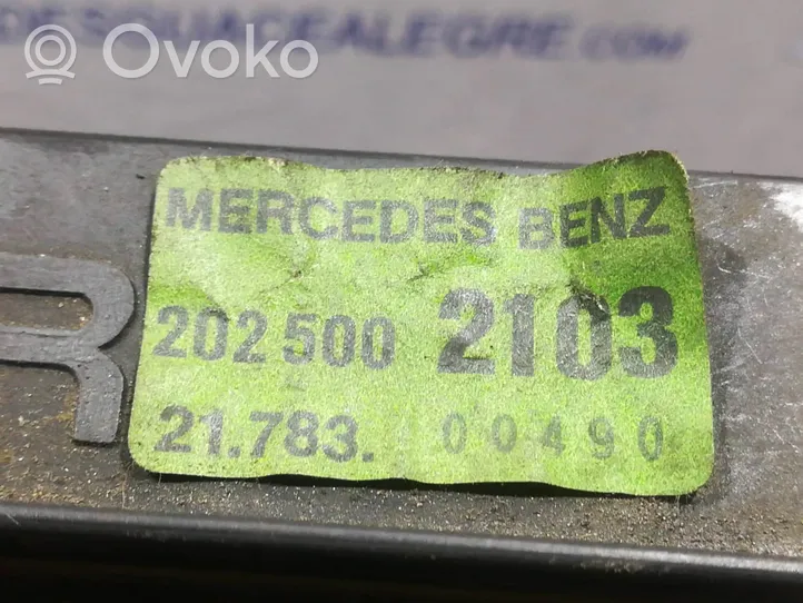 Mercedes-Benz C W202 Jäähdyttimen lauhdutin 2025002103