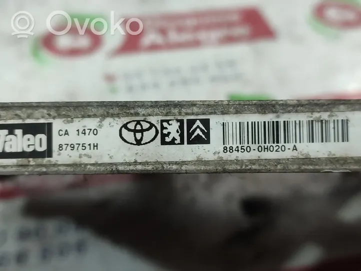 Toyota Aygo AB10 Skraplacz / Chłodnica klimatyzacji 884500H020A