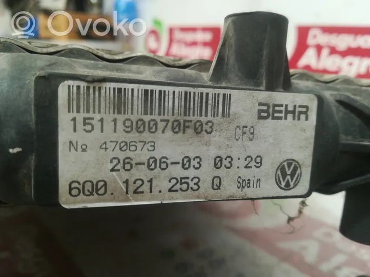 Seat Ibiza III (6L) Chłodnica 6Q0121153Q