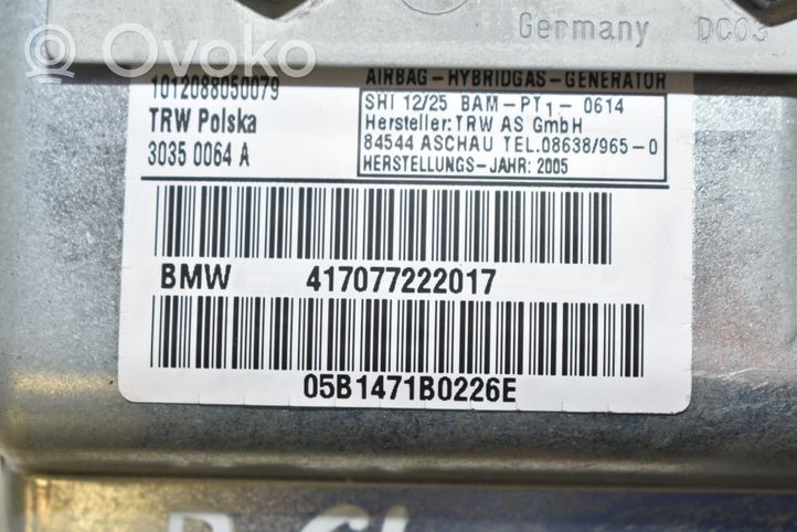 BMW 7 E65 E66 Airbag portiera posteriore 7077222