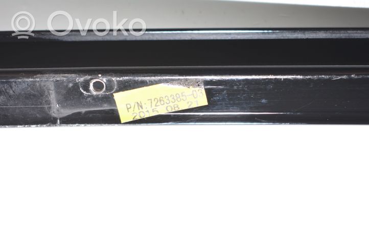 BMW 3 F30 F35 F31 Moulure de porte arrière 7263385